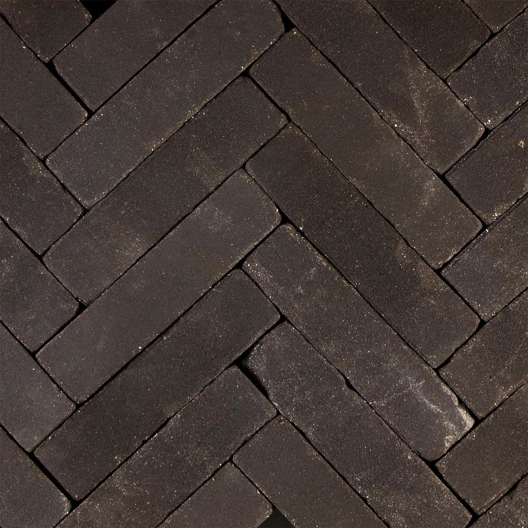 Hollandse Streken Dikformaat 6,5x20x6cm Betuwe Zwart