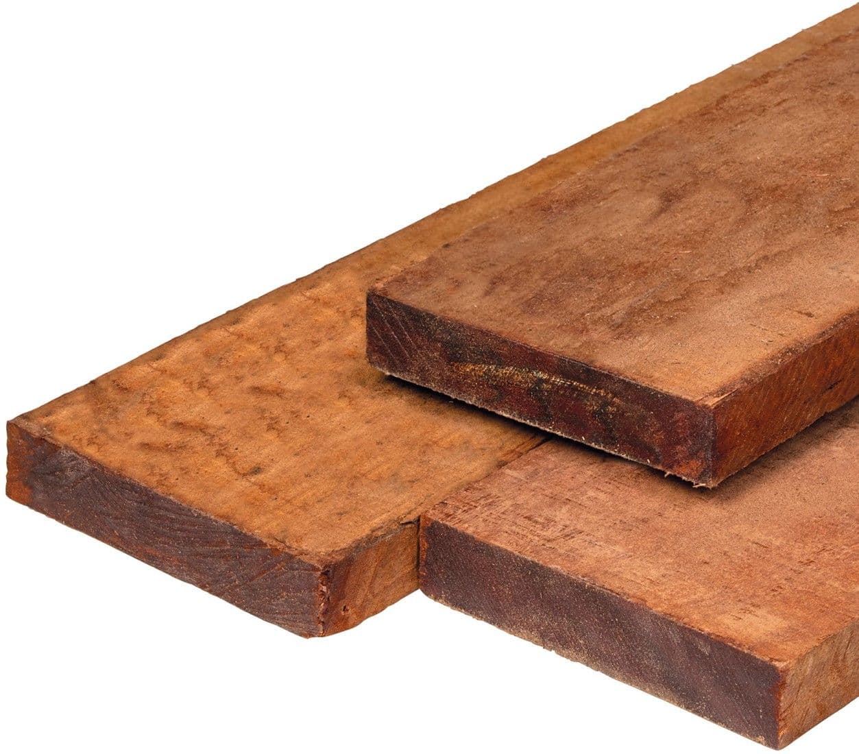 Gardenlux Hardhouten azobe beschoeiingsplank fijnbezaagd 2x20x400cm