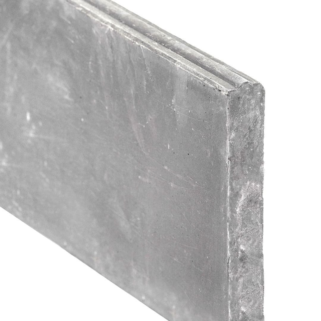 Betonplaat grijs ongecoat 3,5x25x184cm