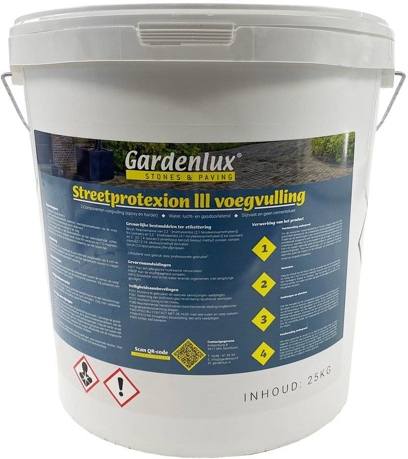 Streetprotexion III Naturel voegvulling emmer 25kg