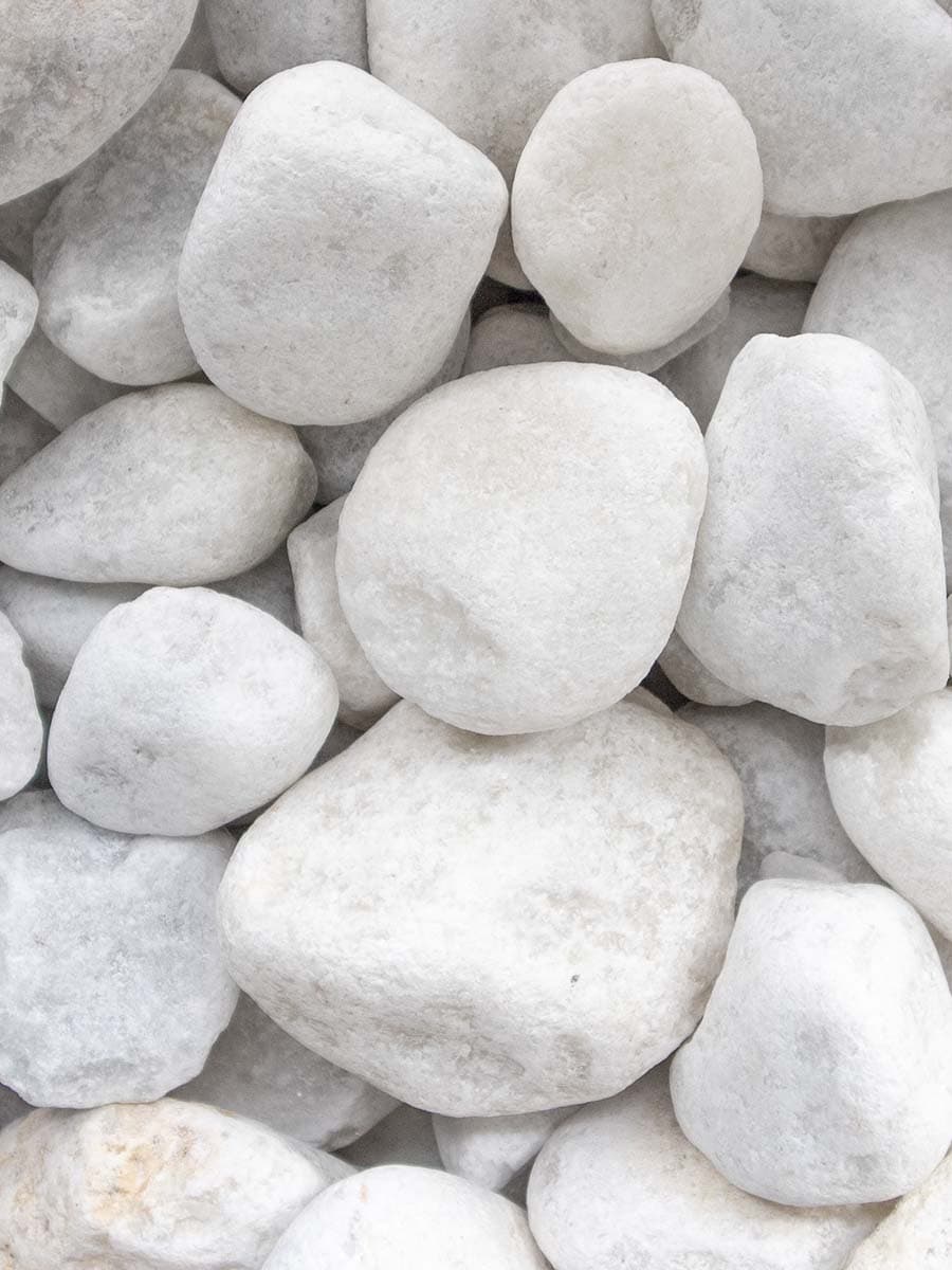 Carrara keien (rond)