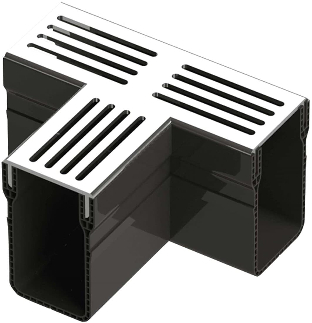 Garden Drain T-stuk Aluminium
