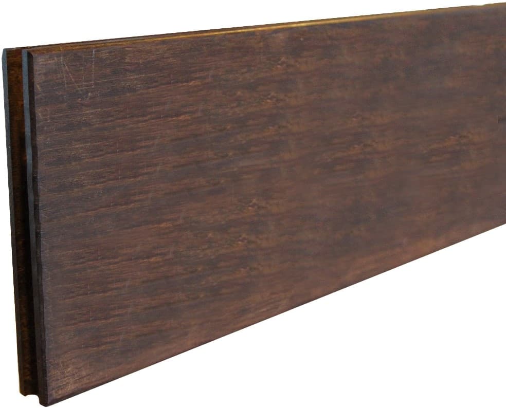 Gardendecking Bamboo Kantplank 3x12x200cm Dark Brown