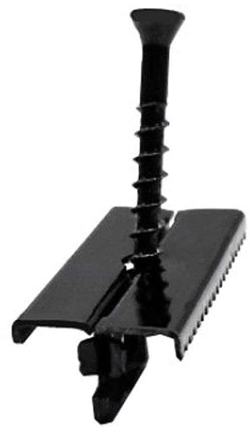 Gardendecking composiet clips montageset t.b.v. vlonderplank (90 schroeven 4x30mm - 75 kunststofclips - 15 fixatieclips - 1 bit)