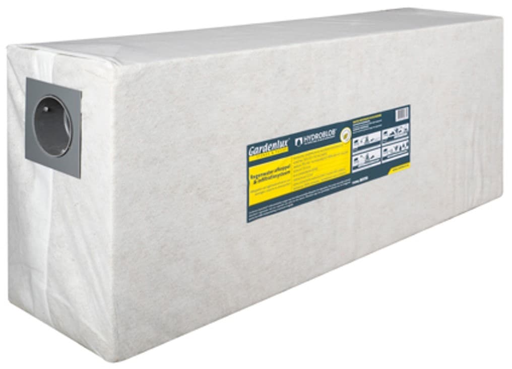 Hydroblob met buis Ø 100mm bd170 120x30x50cm
